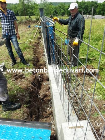 Beton Bahçe Duvarı Kalıpları ve Modelleri