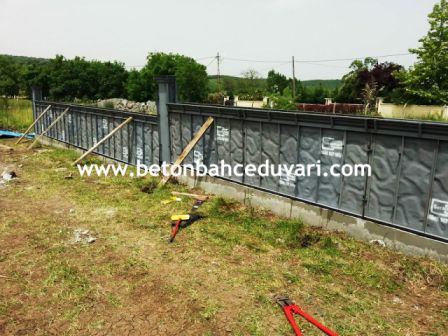 Beton Bahçe Duvarı Kalıpları ve Modelleri