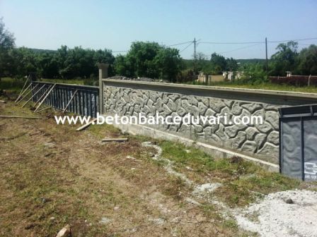Beton Bahçe Duvarı Kalıpları ve Modelleri