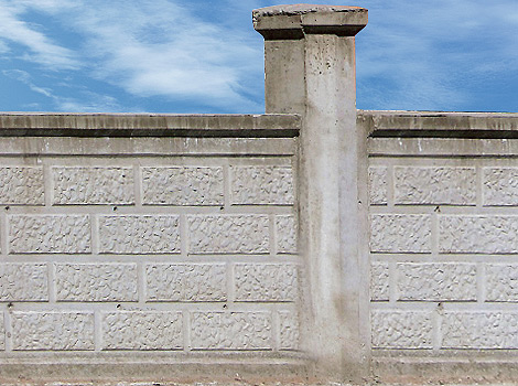 Beton Bahçe Duvarı Kalıpları ve Modelleri