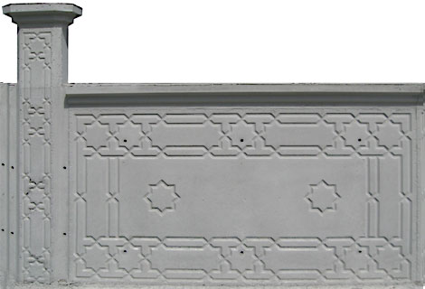 Beton Bahçe Duvarı Kalıpları ve Modelleri