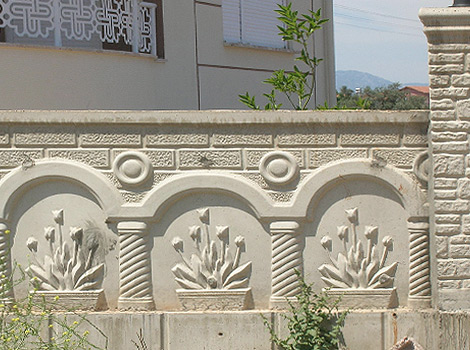 Beton Bahçe Duvarı Kalıpları ve Modelleri
